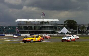 Vodafone Maserati Trofeo Europa action from Silverstone