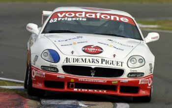 Vodafone Maserati Trofeo Europa action from Silverstone