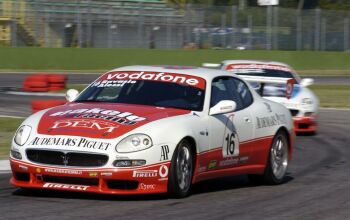 Action from the Vodafone Trofeo Europa at Imola this weekend