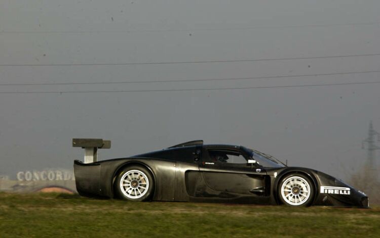 Day two for the Maserati MCC sportscar at Fiorano