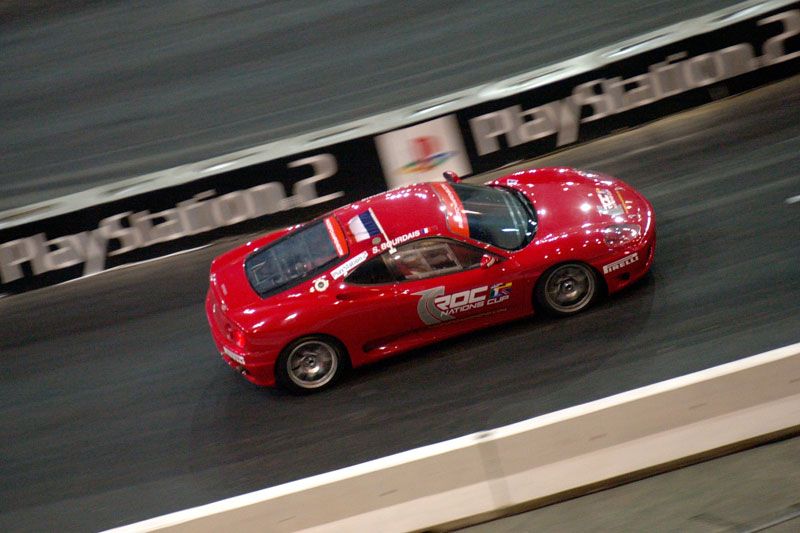 Action from the 2004 Race of Champions