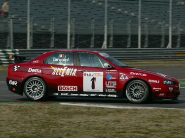 Gabriele Tarquini at the Monza test earlier this month