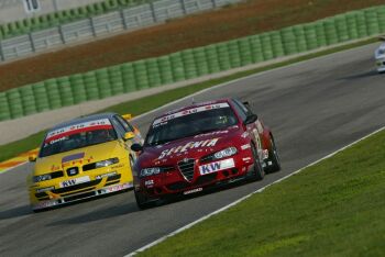 European Touring Car Championship qualifying action from Valencia