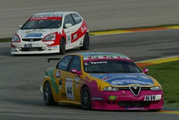 European Touring Car Championship qualifying action from Valencia