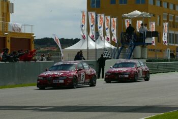 FIA European Touring Car Championship action from Valencia