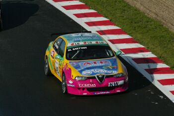 Team Oregon Alfa Romeo 156 GTA last time out at Magny Cours