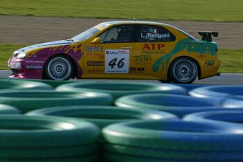 Team Oregon Alfa Romeo 156 GTA last time out at Magny Cours