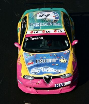 Team Oregon Alfa Romeo 156 GTA last time out at Magny Cours