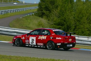 Augusto Farfus during qualifying at Brno