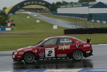 FIA European Touring Car Championship action from Donington Park