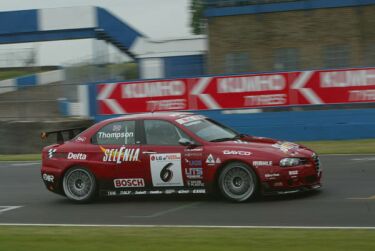 James Thompson won race one at Donington Park today