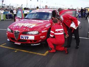 James Thompson at Donington Park