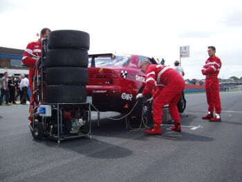 James Thompson at Donington Park