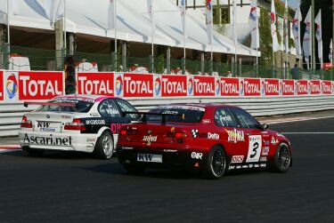 FIA ETCC qualifying action from Spa today