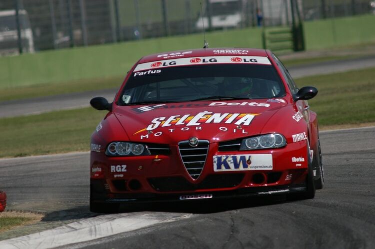 FIA ETCC qualifying action from Imola this afternoon