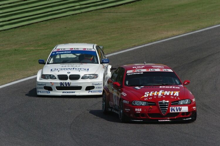 FIA ETCC qualifying action from Imola this afternoon