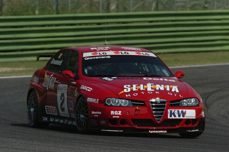 FIA ETCC qualifying action from Imola this afternoon