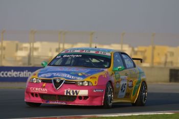 Wednesday FIA ETCC practice action from Dubai