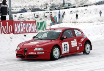 At Val-Thorens this weekend Christian Beroujon and Claude Millet will share an Alfa Romeo 147-based ice racer entered by the latter's Claude Millet Auto Rallye team