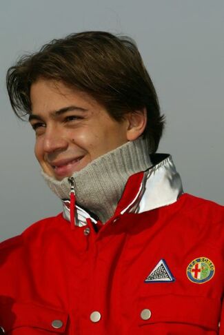 Augusto Farfus in his first test for Alfa Romeo earlier this month at Misano