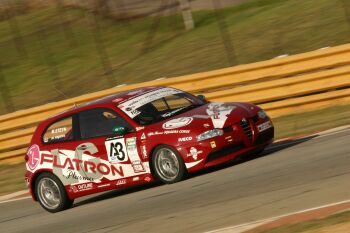 Action from the South African Production Car Championship race at Kyalami last weekend