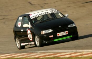 Fiat Palio Special Series racing in the 2004 South African Production Car Championship