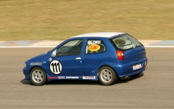 Fiat Palio Special Series racing in the 2004 South African Production Car Championship