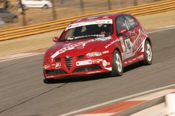 South African Production Car Championship action from Kyalami yesterday