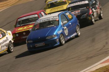 South African Production Car Championship action from Zwartkops