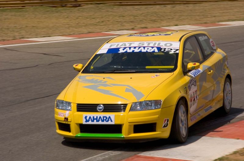 Mike O'Sullivan tests the Fiat Auto South Africa Stilo Abarh ahead of its Vodacom SA Production Car Championship debut today