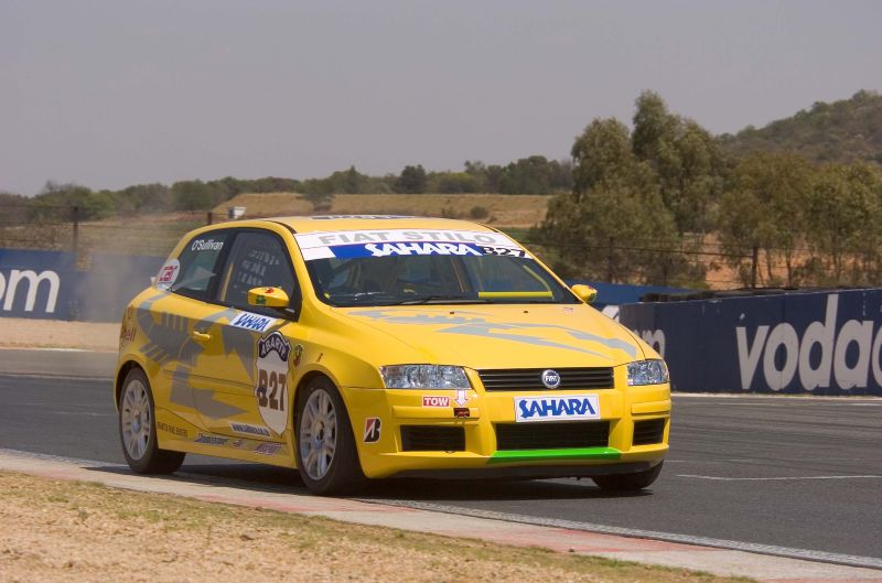 Mike O'Sullivan tests the Fiat Auto South Africa Stilo Abarh ahead of its Vodacom SA Production Car Championship debut today