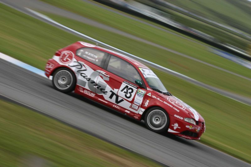 Race action from the South African Production Car Championship at East London