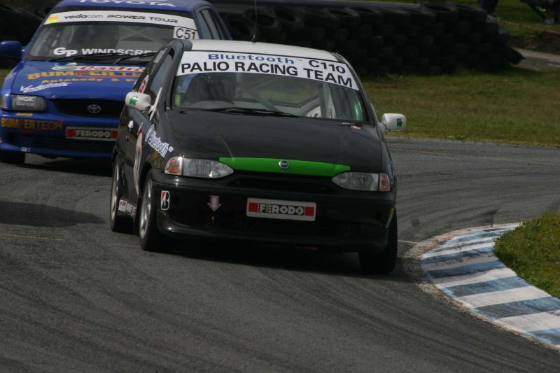 Race action from the South African Production Car Championship at East London