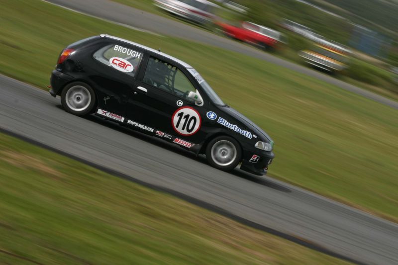 Race action from the South African Production Car Championship at East London