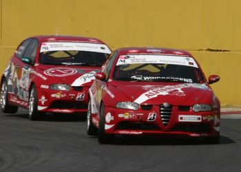 South Africa Production Car Championship action from the final round at Kyalami