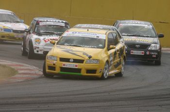 South Africa Production Car Championship action from the final round at Kyalami