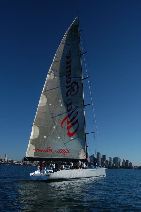 Alfa Romeo Maxi Yacht - Maiden Voyage, Sydney Harbour - 22nd July 2005