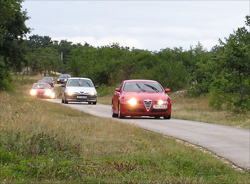 Only two months after its first official meeting organised by the Alfa Klub, the leadership of club decided to hold a first "international" meeting, in Croatia. 