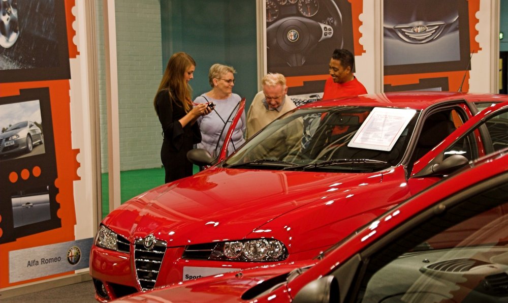 Alfa Romeo at Viva Italia 2005, Earls Court, London