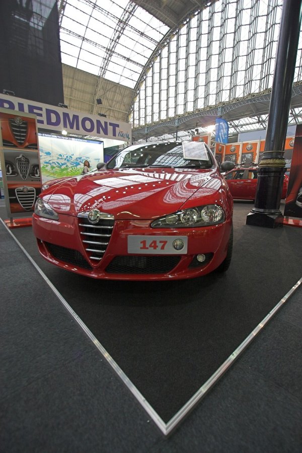 Alfa Romeo at the 2005 Daily Mail Ski and Snowboard Show, Olympia, London