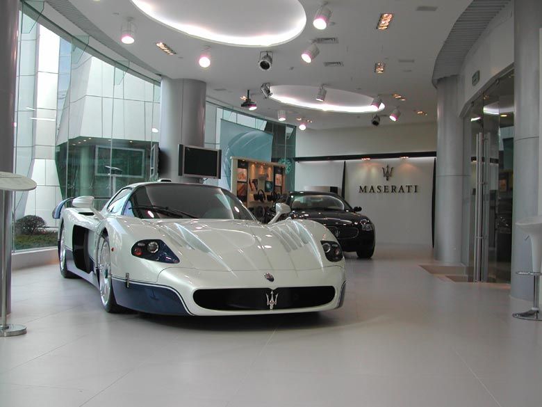 Ferrari-Maserati Shanghai showroom