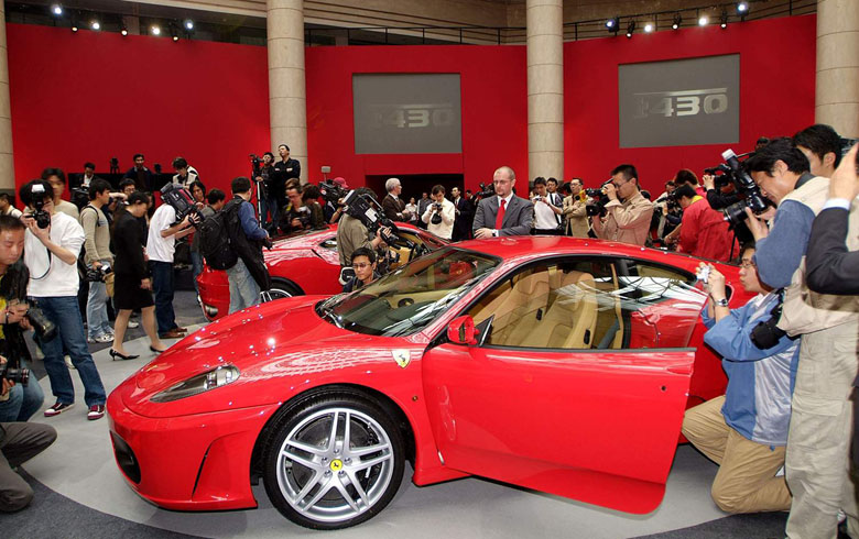 Ferrari F430 at the 2005 Auto Shanghai