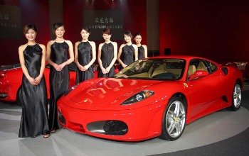 Ferrari F430 at the 2005 Shanghai Motor Show