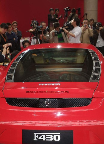 Ferrari F430 at the 2005 Shanghai Motor Show