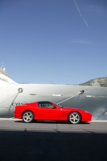 Ferrari Superamerica press drive Monte Carlo