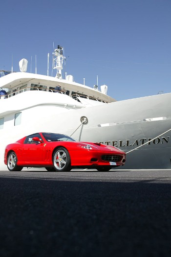 Ferrari Superamerica press drive Monte Carlo