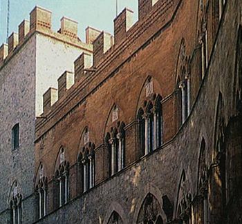 The Palazzo Chigi Saracini, situated right in the heart Siena, is home to the music school and valuable art collection