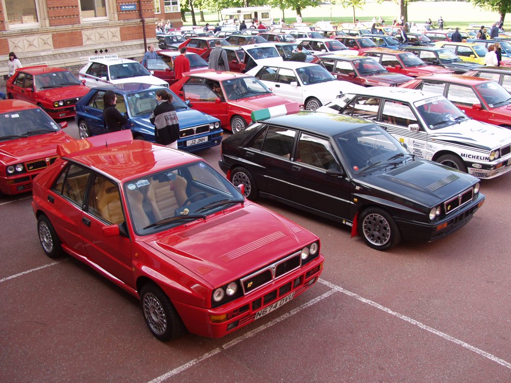 Lancia Integrale London to Brighton Run