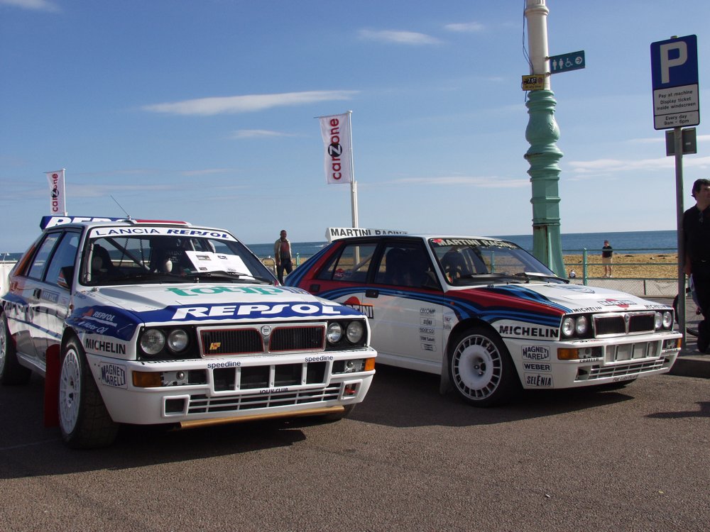 Lancia Integrale London to Brighton Run