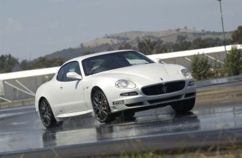 Journalists from all over Australia recently had the rare chance to test drive the entire 2005 Maserati range at the Winton Racetrack